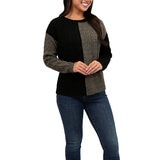 Leo & Nicole Suéter para Dama Negro Grande