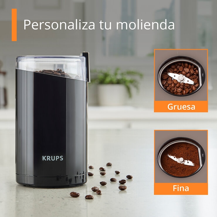 Krups Cafetera de Goteo y Molino de Café 12 Tazas