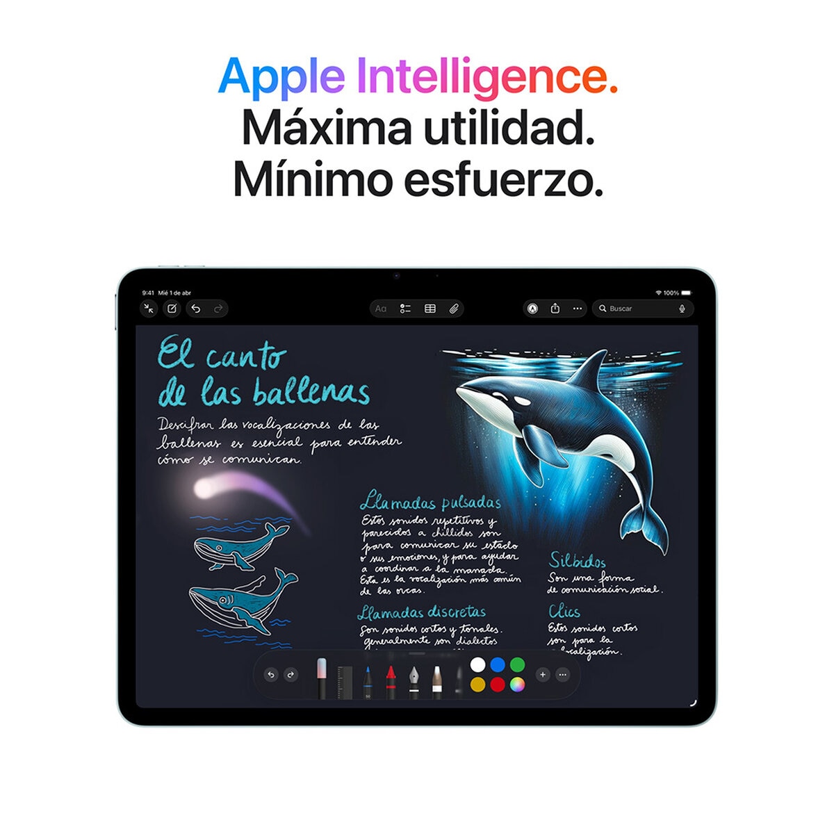 Apple iPad Air 11" M4 Wi-Fi 256GB Gris Espacial