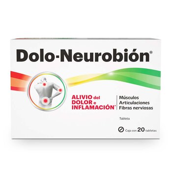 Dolo Neurobión 50mg 2 Cajas de 20 Tabletas c/u