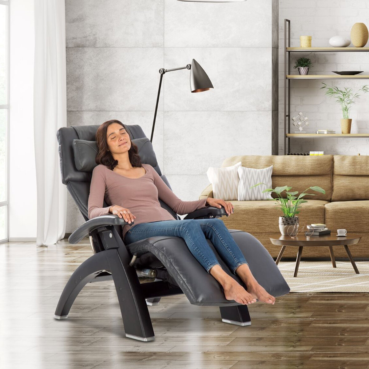 Human Touch, PC-610 SILLON, Base Negro Mate