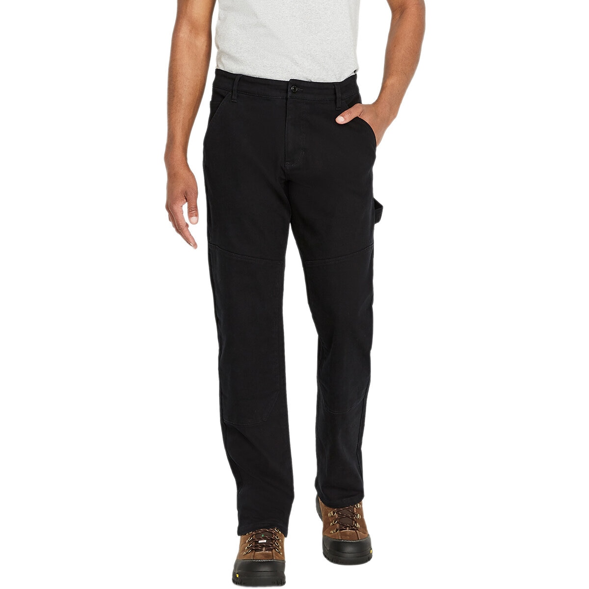 Caterpillar Pantalón de Trabajo para Caballero Negro 38X34
