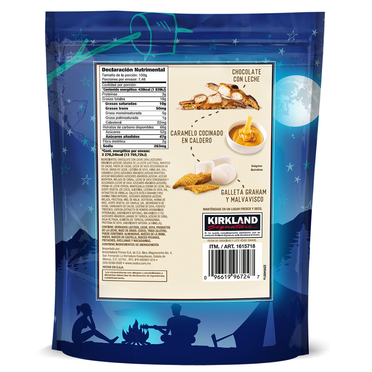Kirkland Signature Enjambres de S'mores con Caramelo 748 g