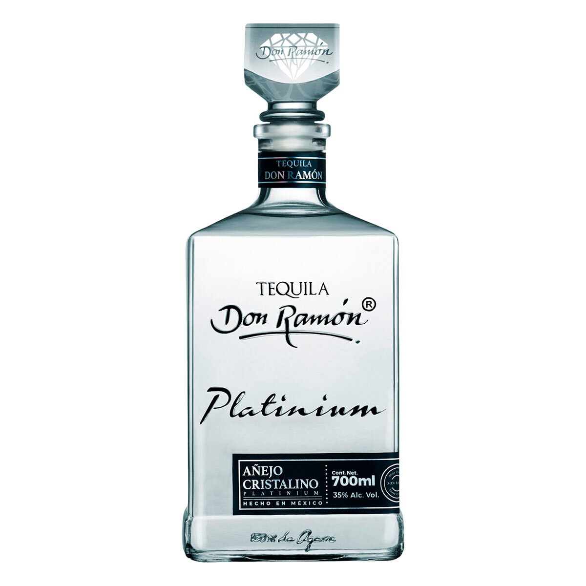 Tequila Don Ramón Añejo Cristalino 2 de 700 ml