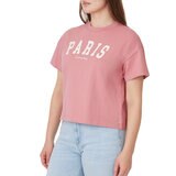 Scotch and Soda Playera para Dama Rosa Chica