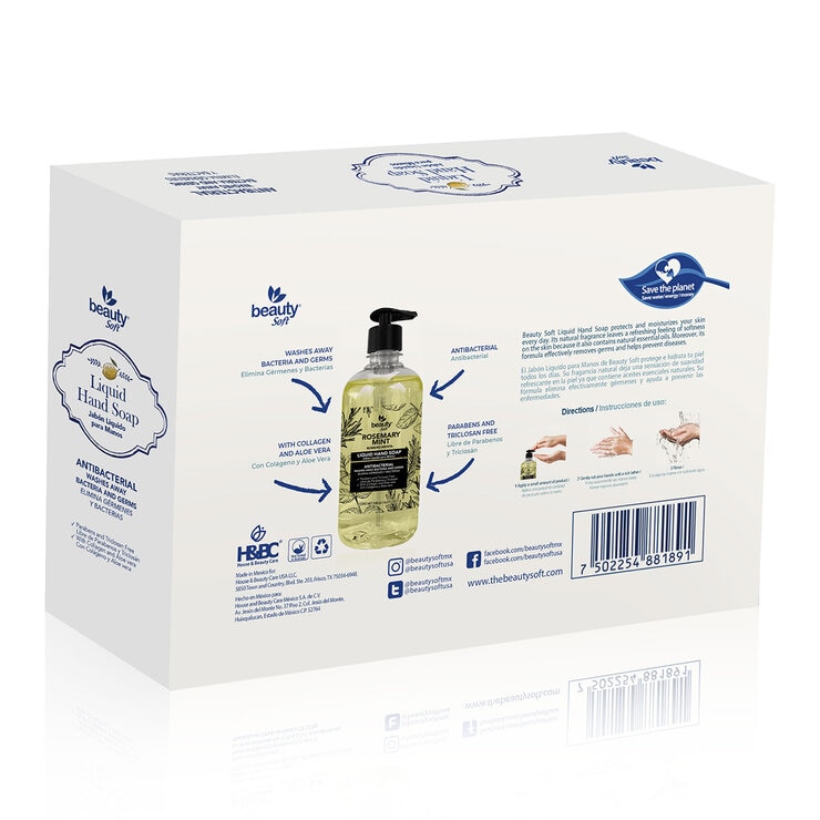 H&BC Jabón Líquido para Manos 4/500 ml H&BC Jabón Líquido para Manos 4/500 ml