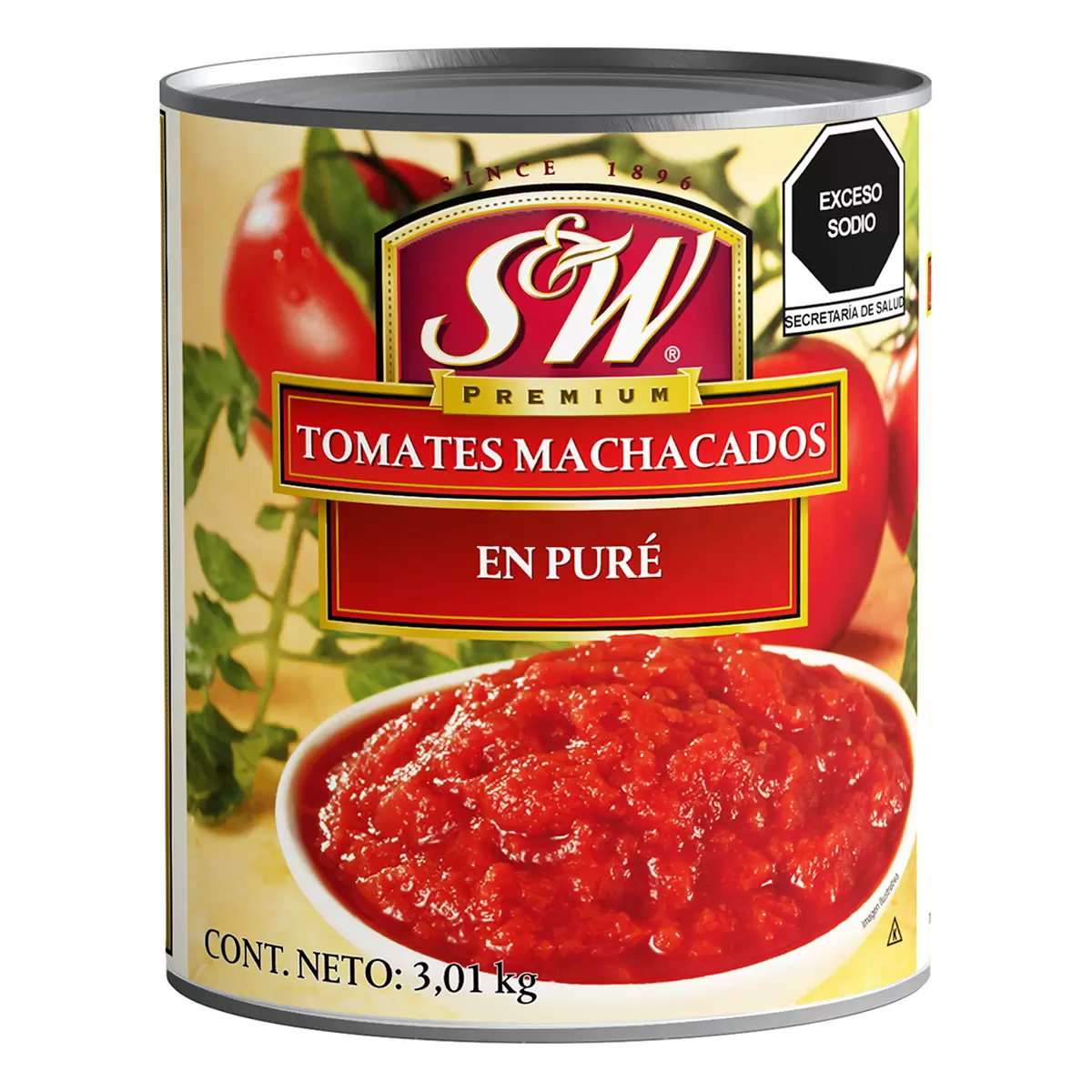 S&W Tomates Machacados 3.01 kg