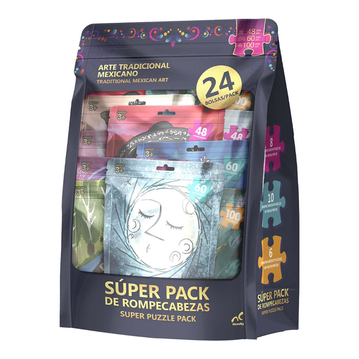Super Pack de Rompecabezas - Arte Tradicional Mexicano