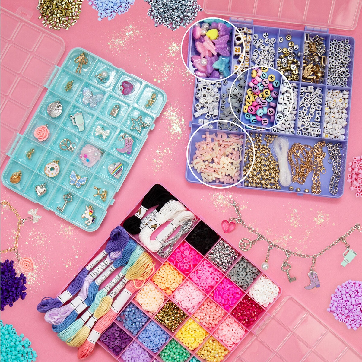 Estudio de Joyería Para Niña, Pretty Pink