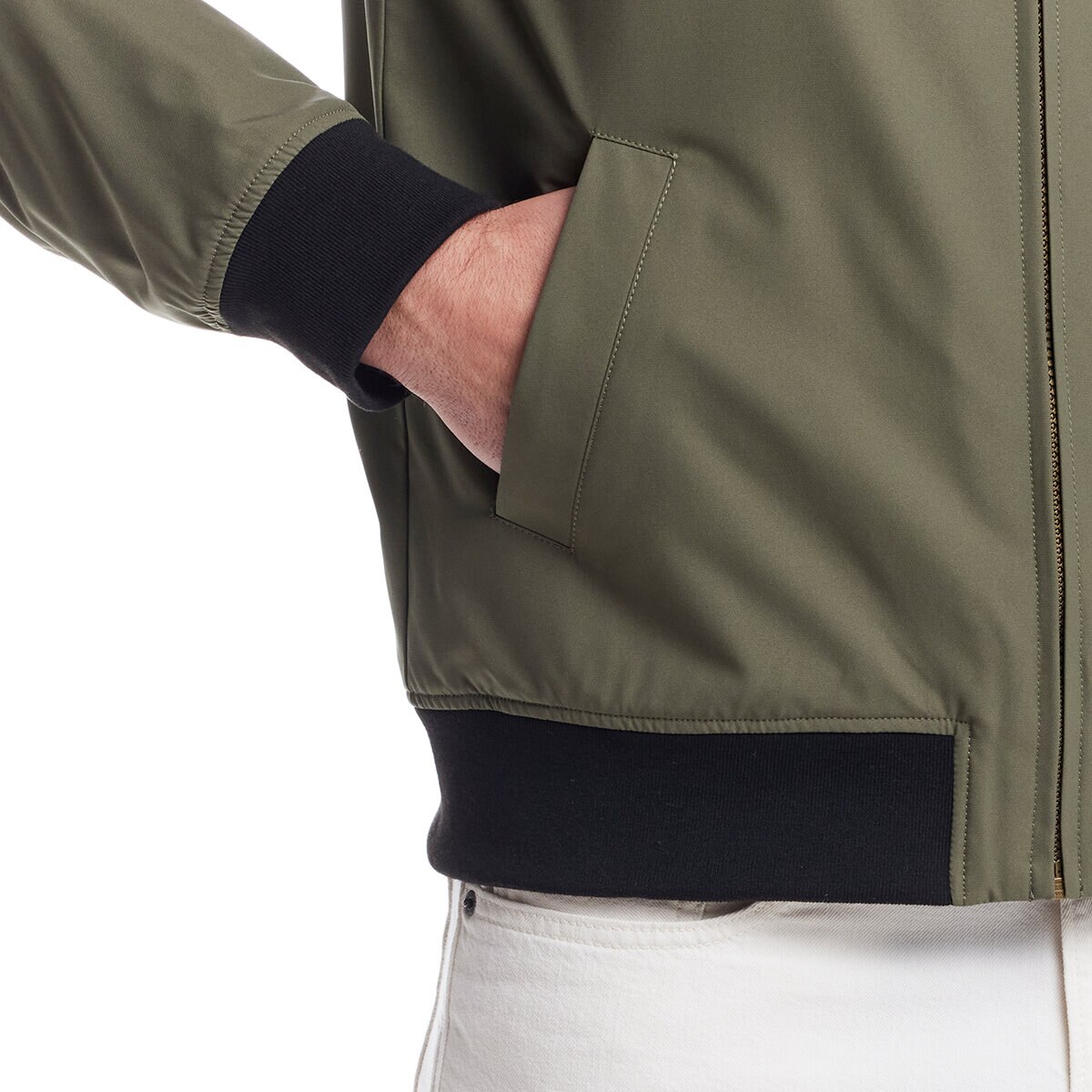 Weatherproof Vintage Chamarra para Caballero Verde Grande