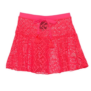 Skysoul, Falda Corta Color Coral para Niña, Varias Tallas