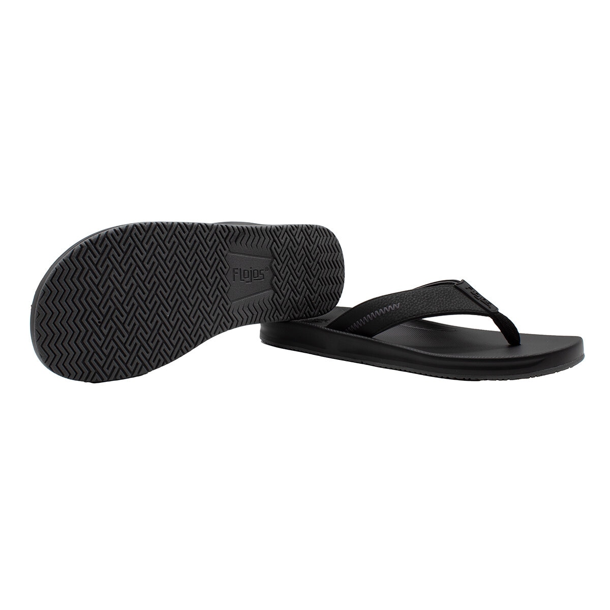 Flojos Sandalia para Caballero Negro MEX 7 / US 9