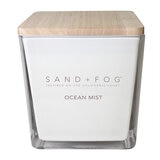 Sand + Fog Vela Aromática de Mezcla de Cera de Soya Brisa Marina