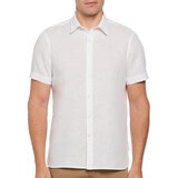 Perry Ellis Camisa para Caballero Blanco Grande