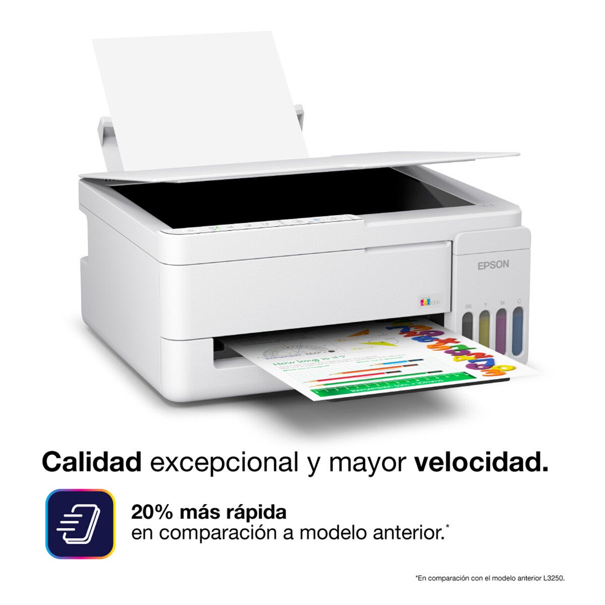 Epson Impresora Multifuncional Ecotank a Color Inalámbrica L3352