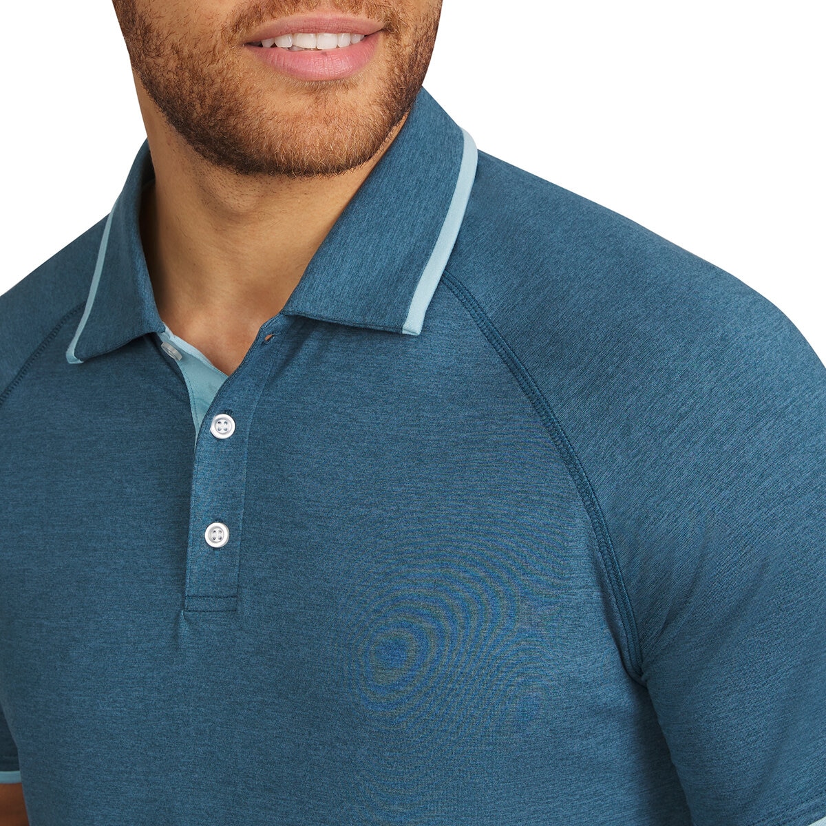 Motion Polo para Caballero Extra Grande Azul