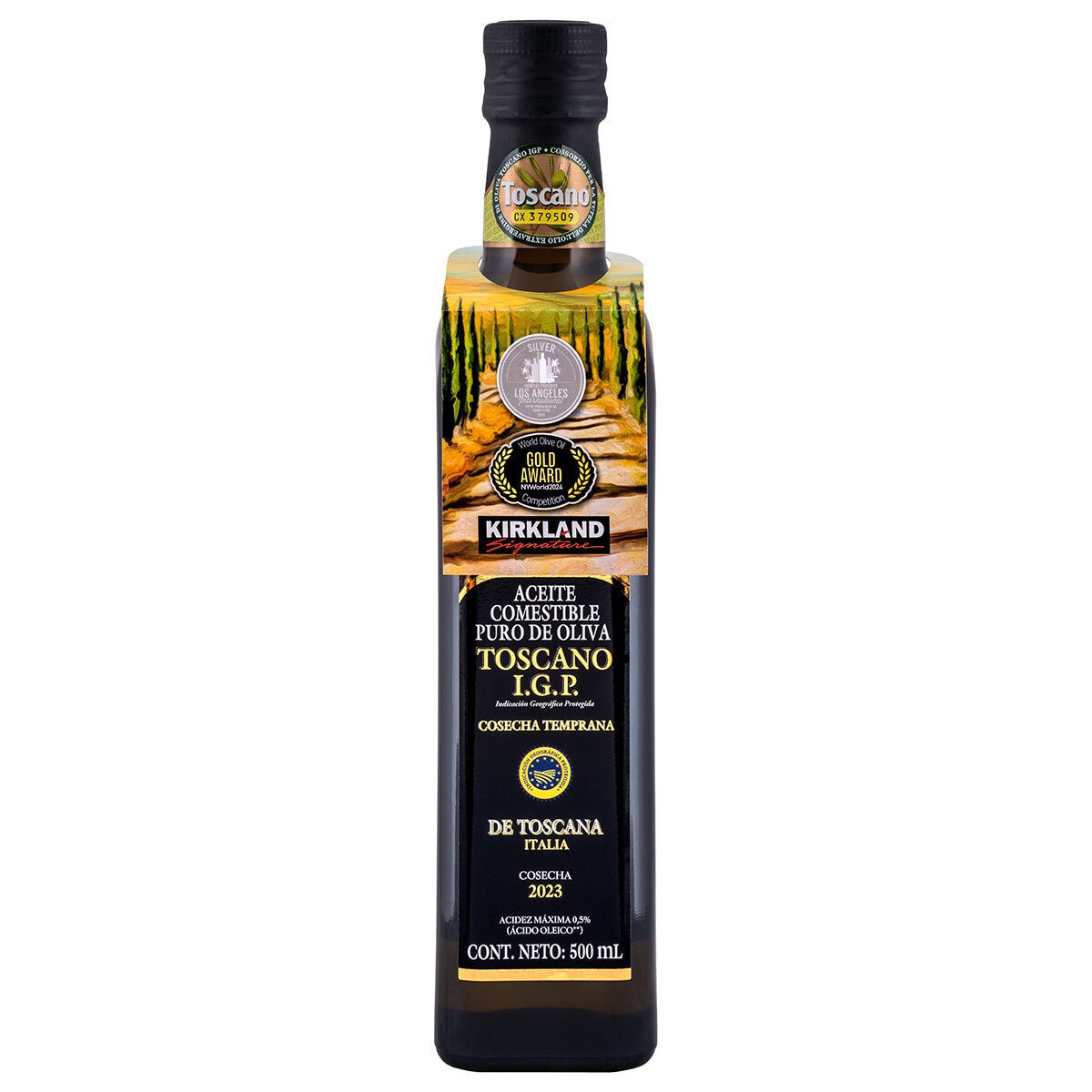 Kirkland Signature Aceite de Oliva Toscano Extravirgen 500 ml
