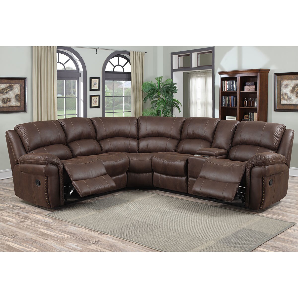 Pulaski, Hudson, sofá seccional, tela | Costco México