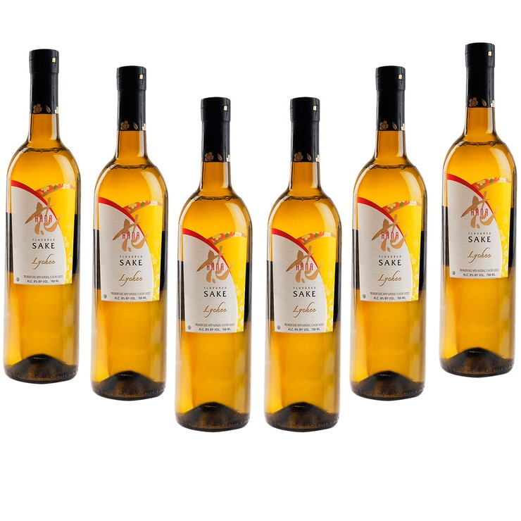 Hana Lychee sake saborizado 6/750ml Costco México