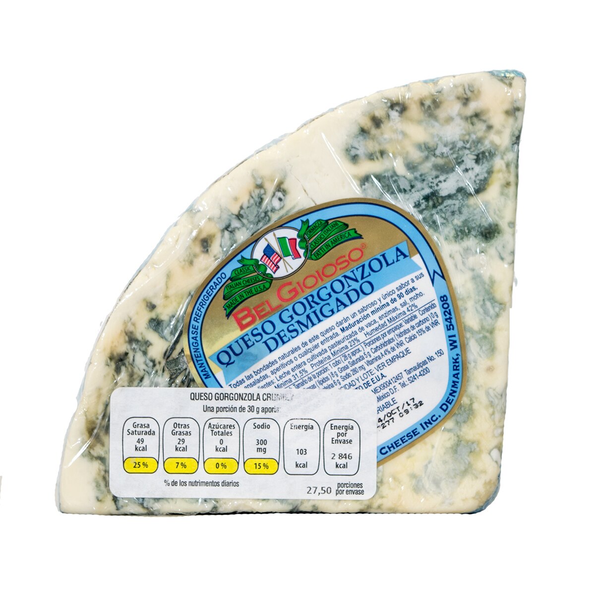 Bel Gioioso queso Gorgonzola desmigado 800g