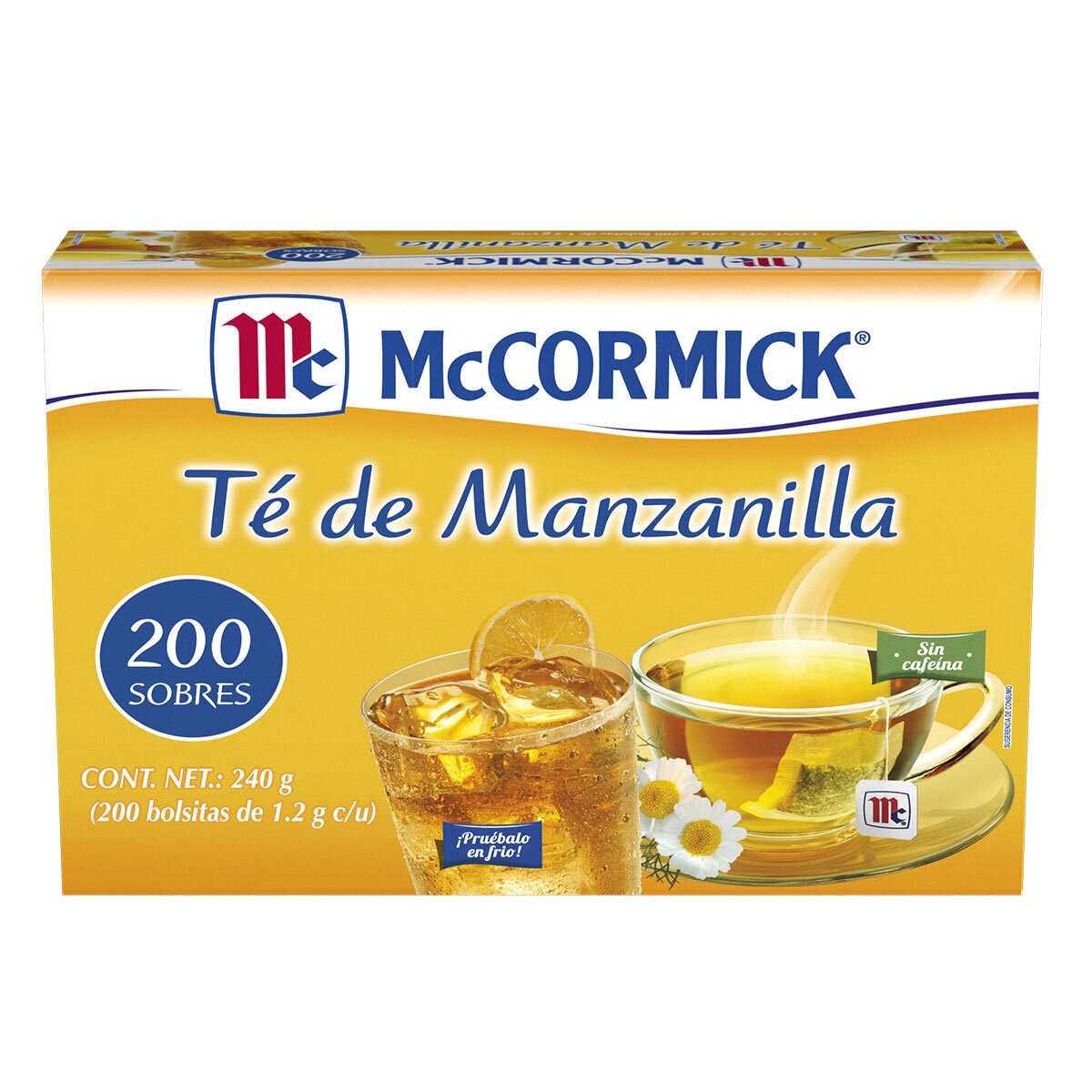 McCormick Té de Manzanilla 200 sobres