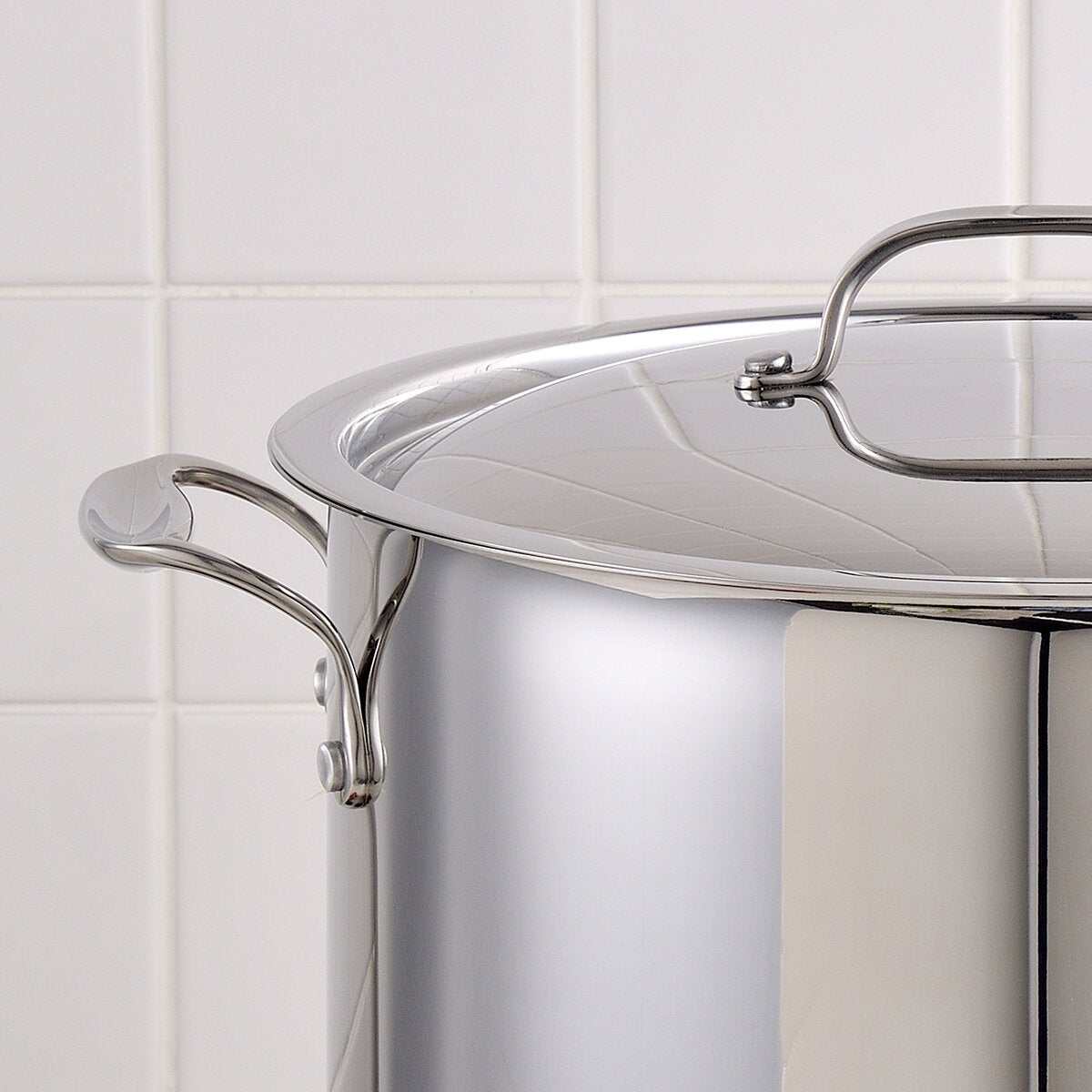 Bergner, Olla de Acero Inoxidable con Tapa de 16 L Bergner, Olla de Acero Inoxidable con Tapa de 16 L
