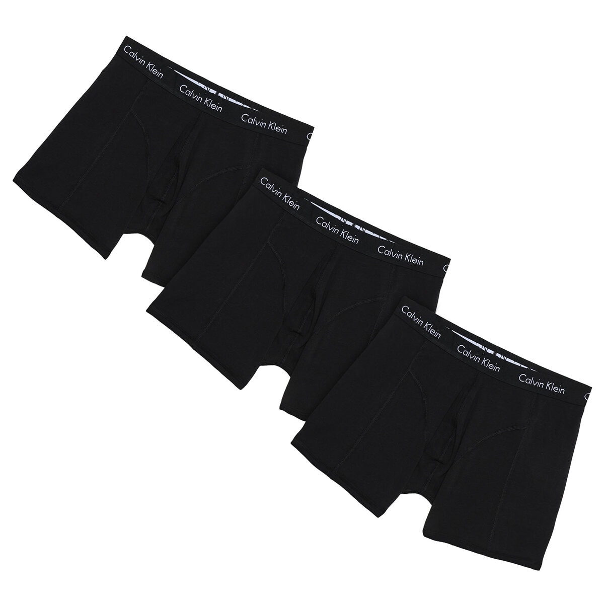Calvin Klein Bóxers para Caballero 3 piezas Negro Mediana
