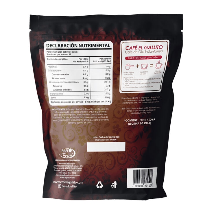 El Gallito Café de Olla Instantáneo 2.2 kg