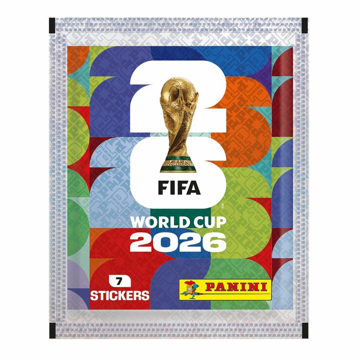 Panini Álbum, FIFA™ World Cup 2026, Pasta Dura +100 Sobres +1 Pasaporte+16 Estampas con Imágenes de las 16 Sedes de la Copa del Mundo