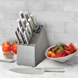 KitchenAid Juego de Cuchillos Forjados de 14 piezas con Bloque de Acero y Afilador Integrado KitchenAid Juego de Cuchillos Forjados de 14 piezas con Bloque de Acero y Afilador Integrado