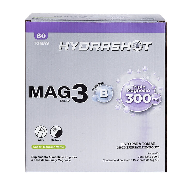 Hydrashot Mag3 60 Sobres Hydrashot Mag3 60 Sobres