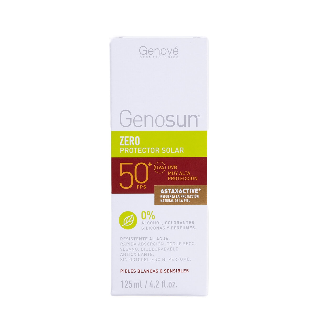 Genosun Zero Protector Solar Spray FPS50+ 125 ml