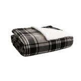 Life Comfort, Frazada, Modelo Cuadros Negros