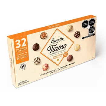 Sarotti Tiamo Surtido de Chocolates Rellenos 400 g