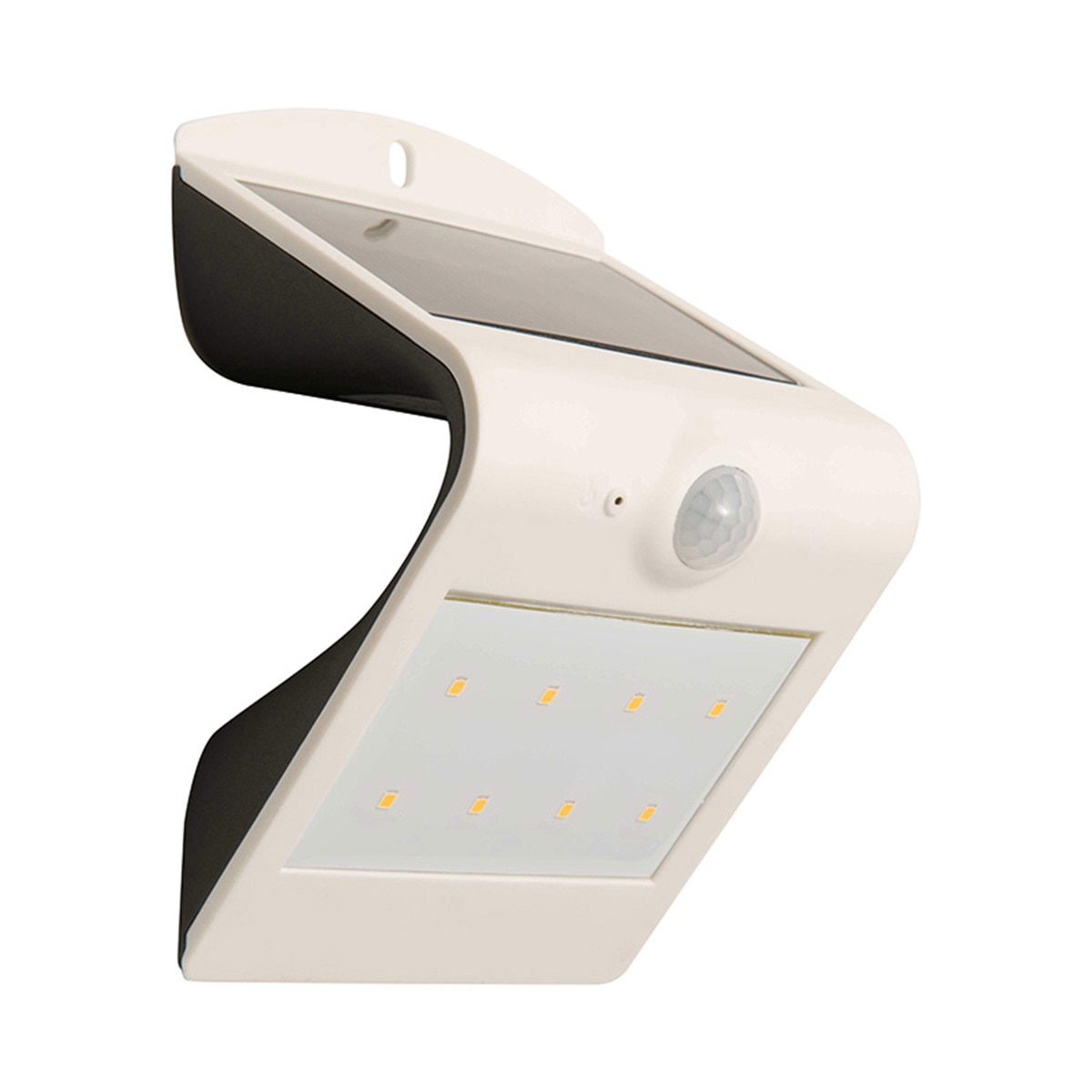 Luceco, Luminaria con Panel Solar Recargable LED de 1.5W Blanco