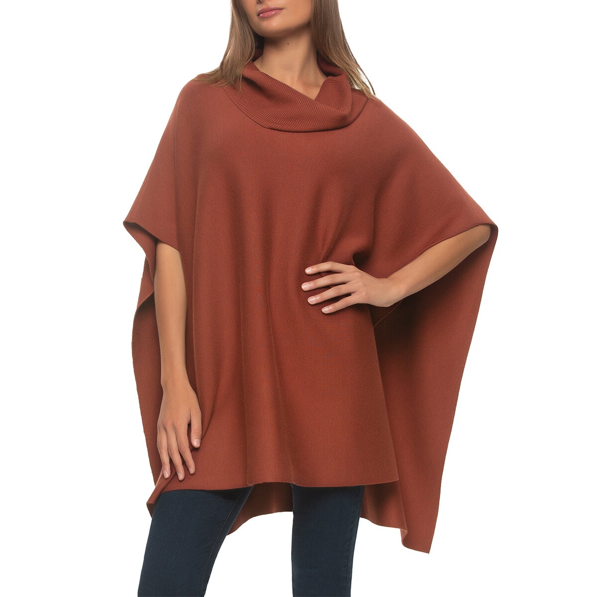 Black Bow Poncho para Dama Varios colores