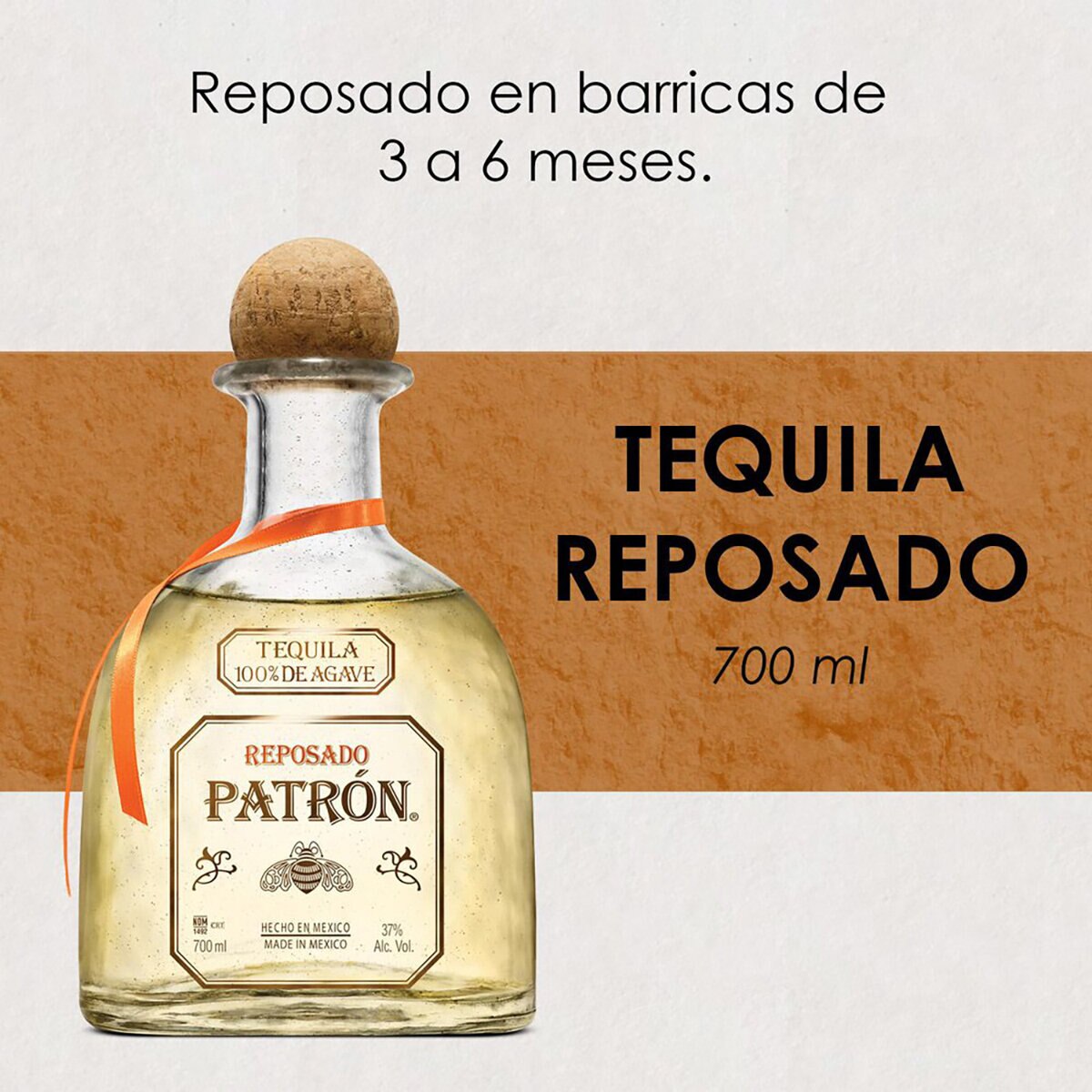 Tequila Patrón Reposado 700 ml