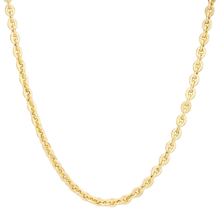 Cadena para Dama, Oro 14K Cadena para Dama, Oro 14K