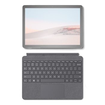 Teclado/ Funda para Microsoft  Surface Go Type Cover-Plata