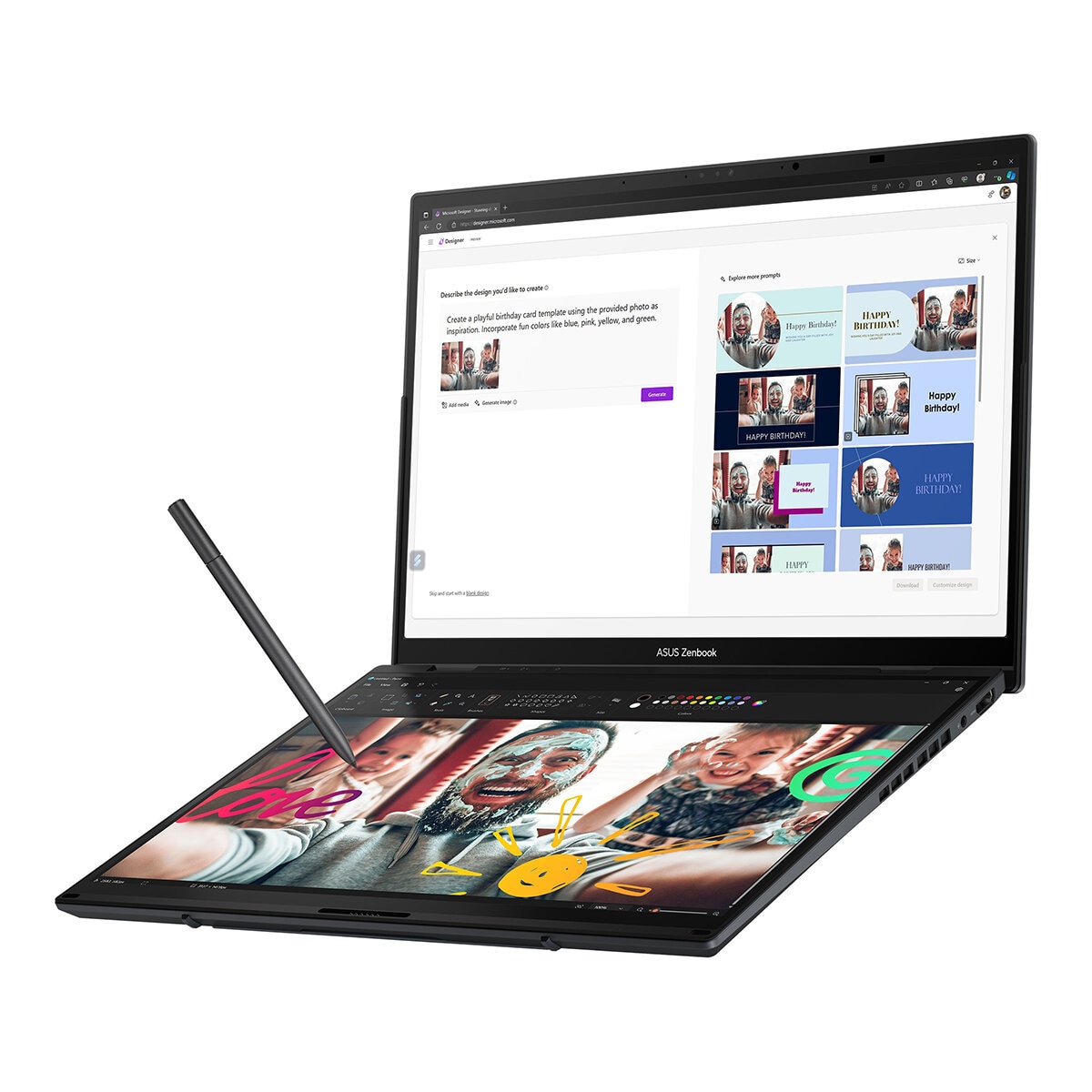 ASUS Zenbook DUO Laptop 14" 3K OLED Dual Intel Core i9 32GB 2TB SSD