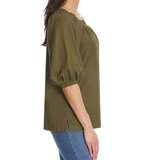 Jessica Simpson Blusa para Dama Verde Chica