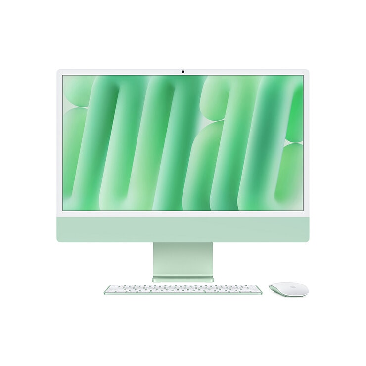 Apple iMac 24" 256GB 4.5K Chip M4 Verde CPU de 8 núcleos GPU de 8 núcleos Memoria unificada de 16GB Apple iMac 24" 256GB 4.5K Chip M4 Verde CPU de 8 núcleos GPU de 8 núcleos Memoria unificada de 16GB