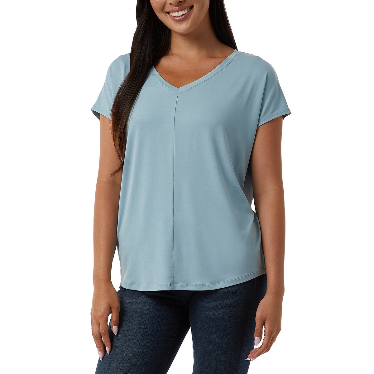 32 Degrees Cool Blusa para Dama Azul Mediana