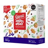 Gaveti Chispi Chocs Galletas con Chispas de Chocolate Sin Azúcar 18 pzas de 48 g