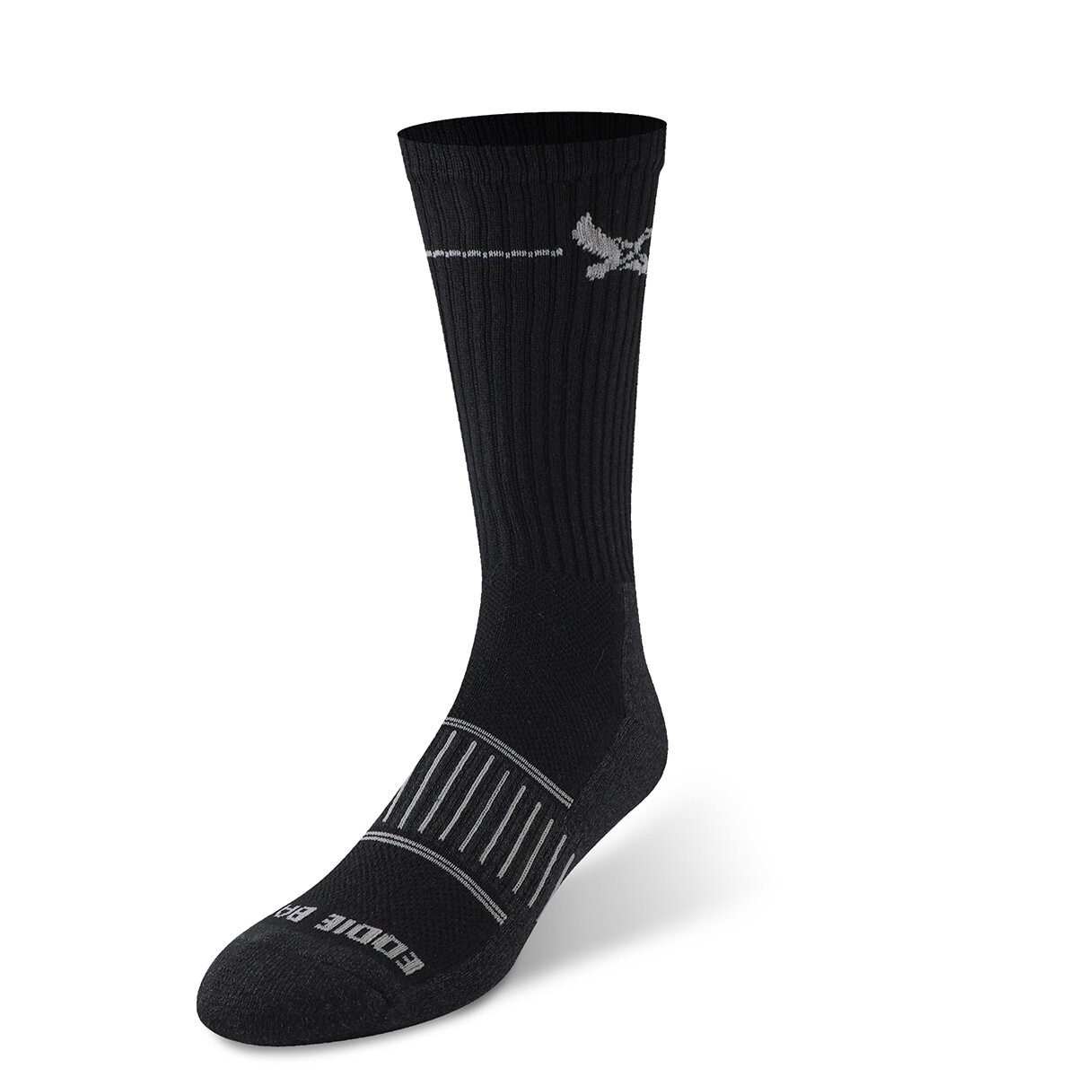 Eddie Bauer Calcetines para Caballero 6 pares para Caballero Negro