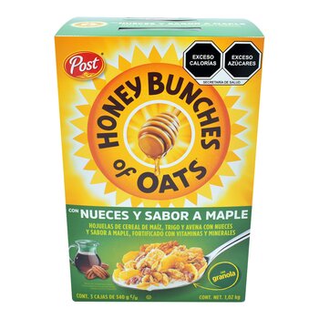 Honey Bunches Oats Cereal Sabor Maple 1.02 kg Honey Bunches Oats Cereal Sabor Maple 1.02 kg