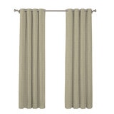 SUN + BLK Cortinas con Bloqueo Total de Luz 132cm x 241cm TAUPE