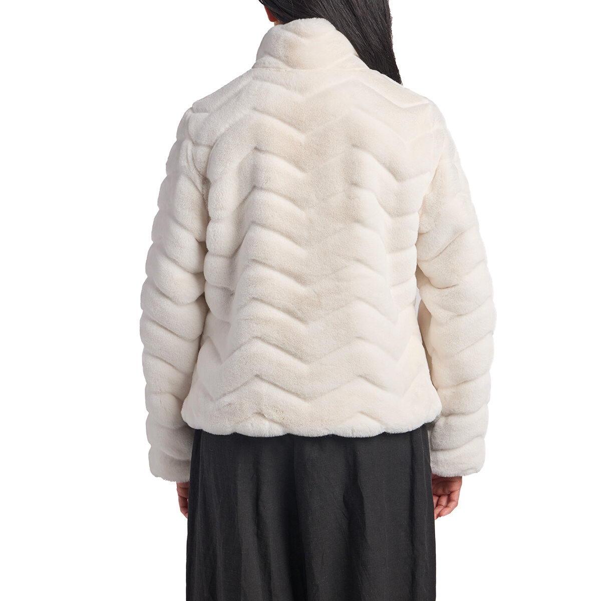 Pendleton Chamarra para Dama Crema Chica