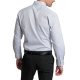 Ted Baker Camisa para Caballero Azul Cuello 17/17.5 Manga 32/33