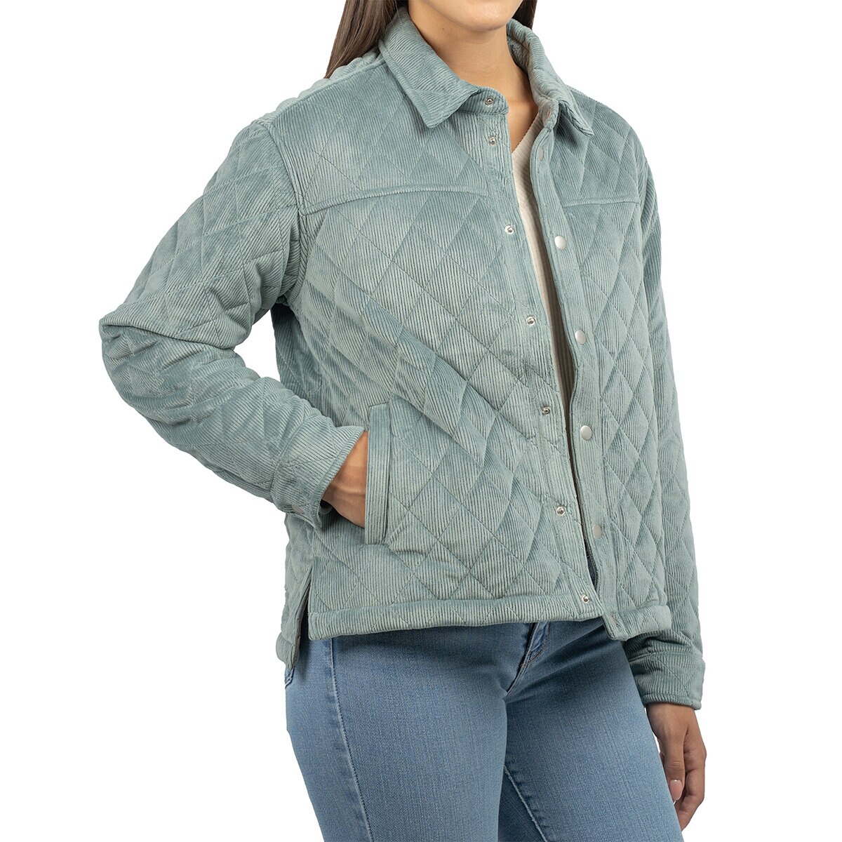 Jachs Chamarra para Dama Verde Mediana